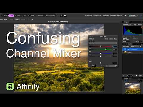 How the Channel Mixer Really Works in Affinity 3