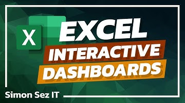 How to Build Interactive Excel Dashboards