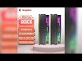 A must-have product #KingBank 32GB DDR5 16GBx2 6000MHz Black RGB Memory Kit Hynix a Die CL26 Overc