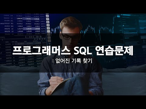 Programmers 프로그래머스 SQL 연습문제 | 없어진 기록 찾기