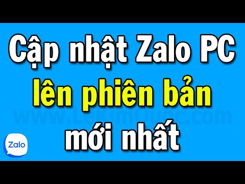 Video Hướng dẫn cập nhật Zalo PC lên phiên bản mới nhất... - youtube