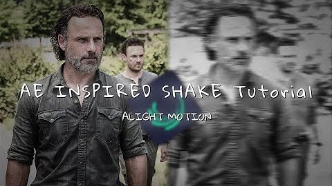 AE Inspired Shake + Transition Tutorial | Alight Motion - Preset XML