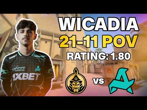 WICADIA 21-11 POV vs The MongolZ (Mirage) | QUARTER FINAL PGL Astana 2025
