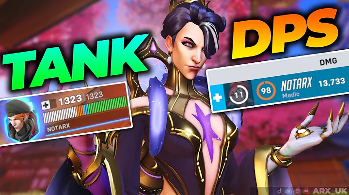 I fully swapped my Moira build in the last round and they didn't expect it! (Overwatch 2 Stadium)