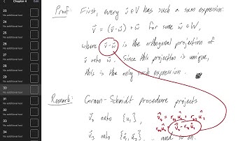 (ALA9) Orthogonal Complements