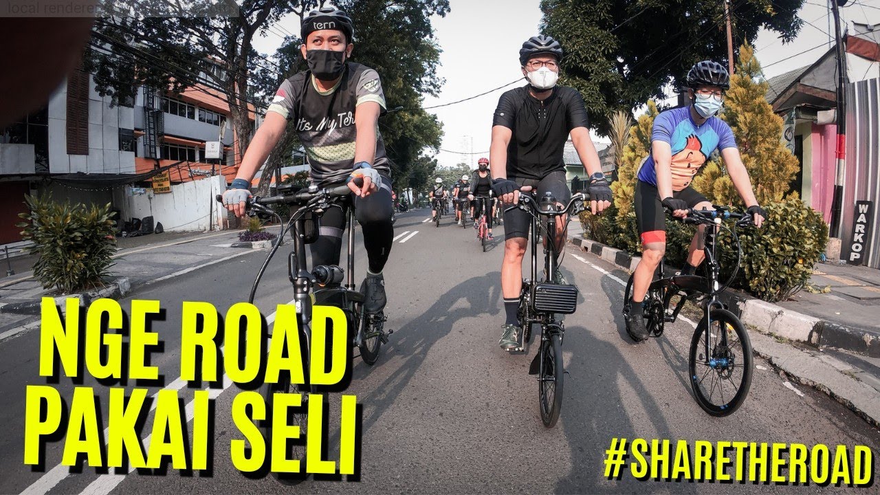GOWES KELILING JAKARTA - TEST JALUR ROADBIKE BARU - KOMUNITAS TERN INDONESIA