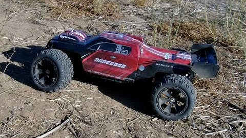 REDCAT SHREDDER 6S  upgrade QUICK TEST DRIVE