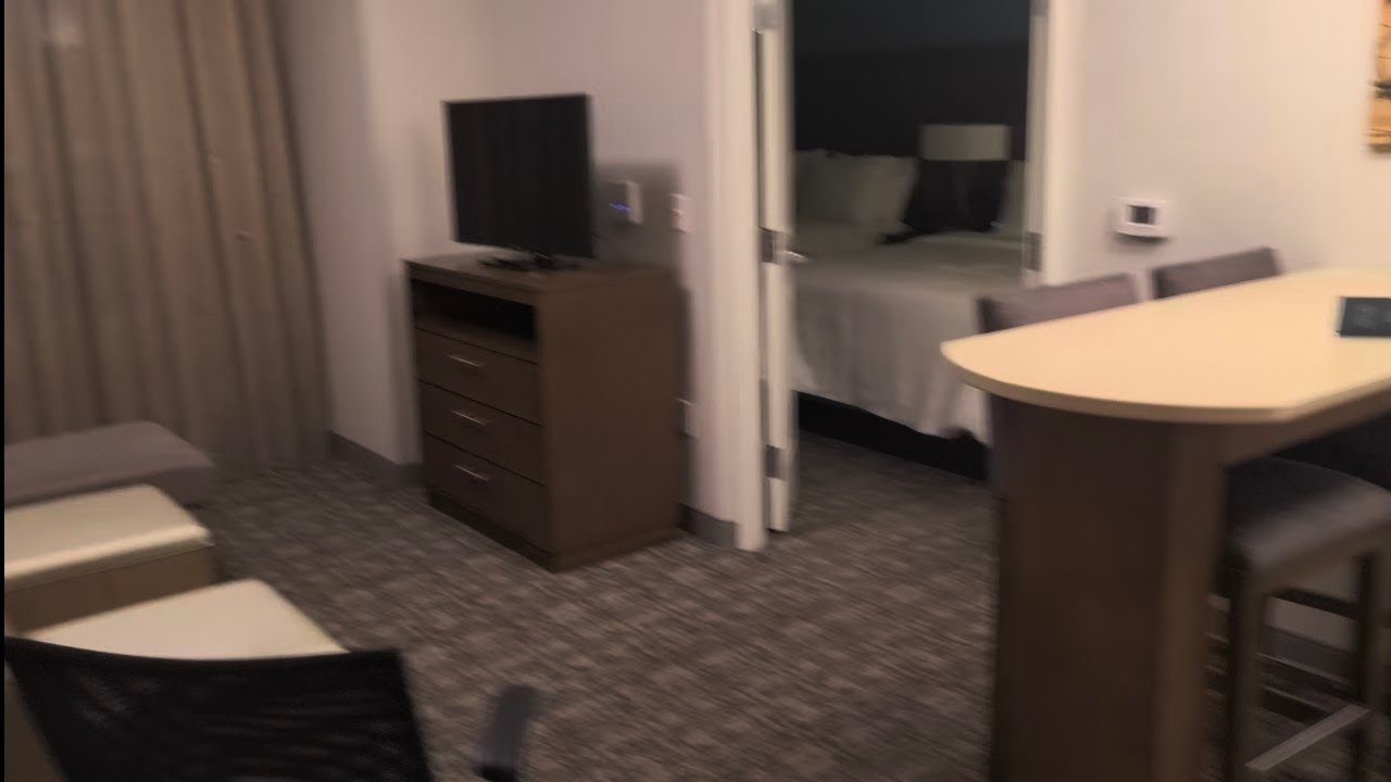 staybridge suites overland park ks. room tour 4K