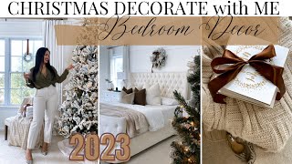 *NEW CHRISTMAS DECORATE WITH ME PT.4 | BEDROOM STYLING | BUDGET FRIENDLY HOLIDAY IDEAS