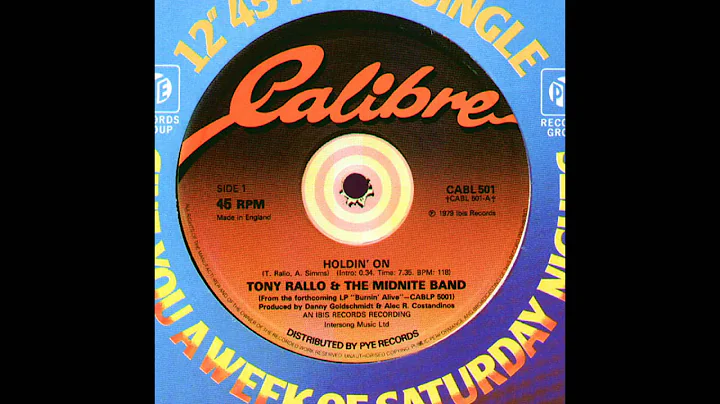 Tony Rallo & The Midnite Band - Holdin' On
