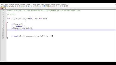 Pow function recursive in general case with C language...