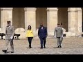 Urgent en direct du muse de larme paris arrive du prsident flix tshisekedi visite officielle