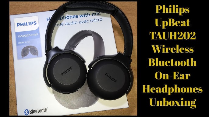 Auricular Vincha Con Bluetooth Inálambrico PHILIPS TAH1205BK/00