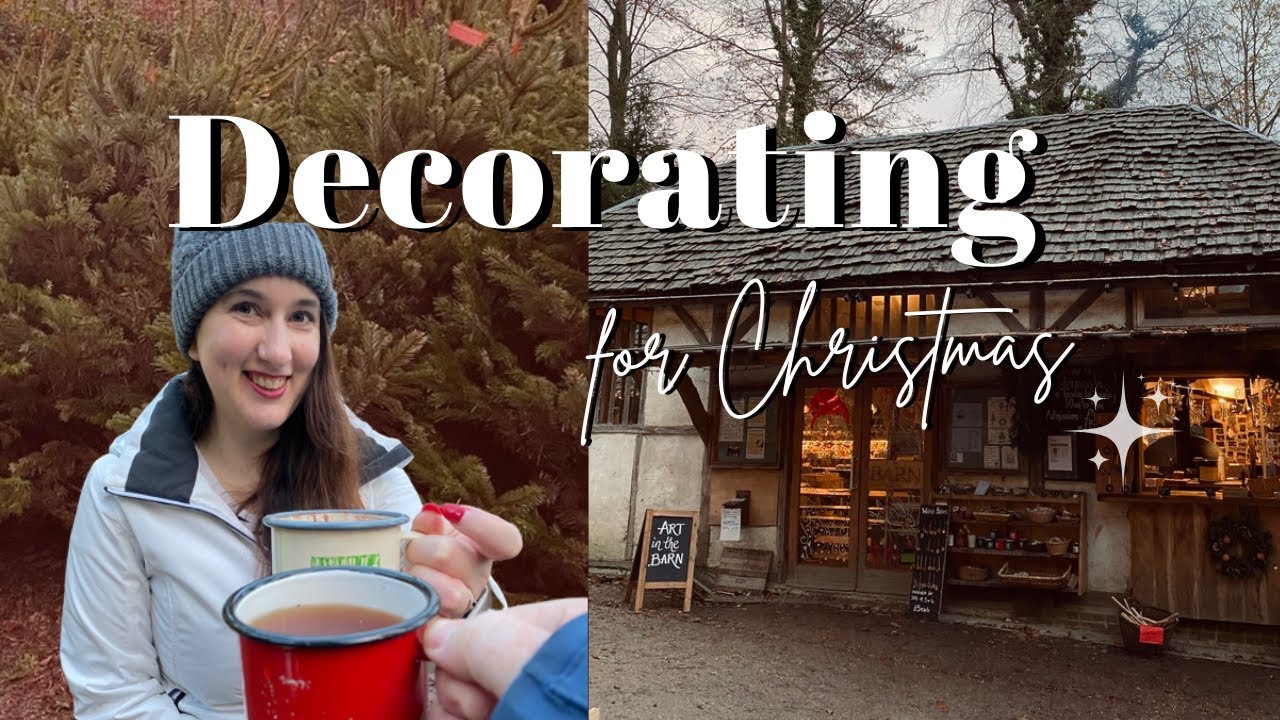 Christmas tree farm fun & decorating for Christmas - YouTube