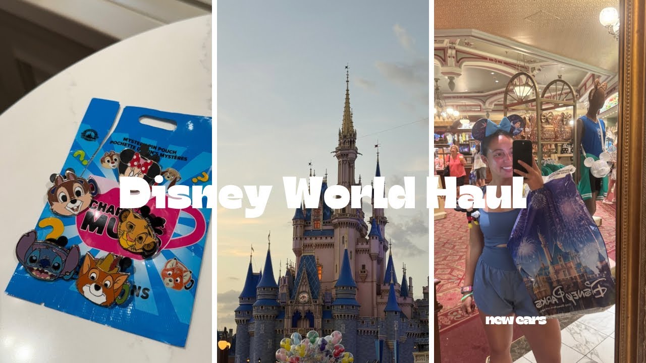 Disney World Haul + pins bought/traded