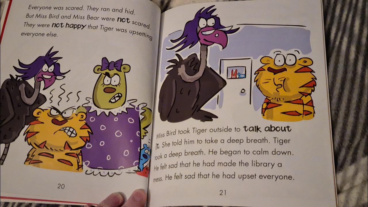 Behaviour matters. Tiger has a tantrum. Stories for children YouTube