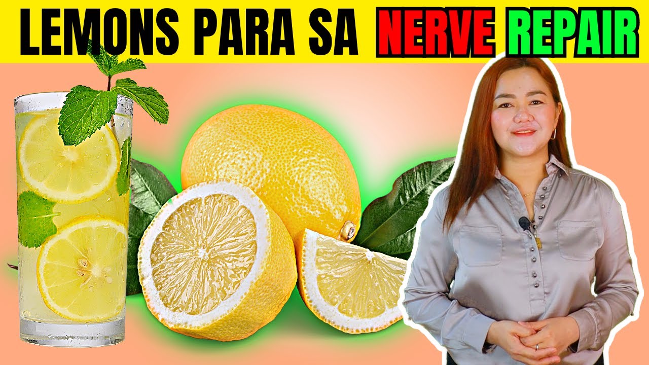 Paano Nakakatulong ang LEMONS sa PAMAMANHID at TUSOk-TUSOK (NEUROPATHY) | Doc Cherry