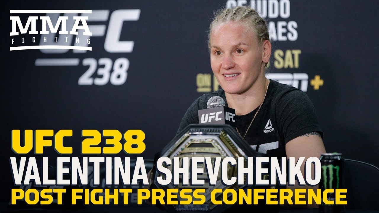 UFC 238: Valentina Shevchenko Post-Fight Press Conference - MMA Fighting mixed martial arts nantes