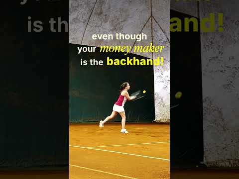 Should I start turning on my backhand? #bestshot #tennis #moneymaker