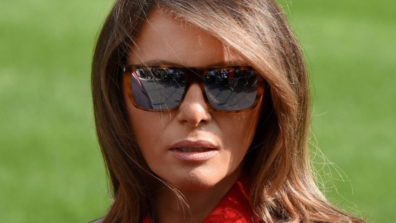 Why Melania Trump Is Rarely Seen Without Her Sunglasses