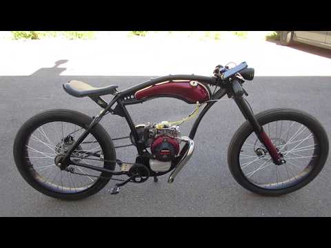 Кастом байк новый проект(Двигатель Honda GXH50)