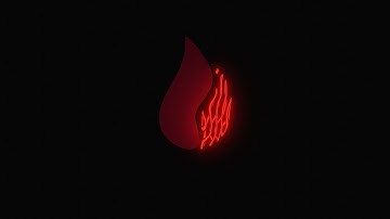 Fire Logo - Tutorial in 5 MINUTES - Blender 3D