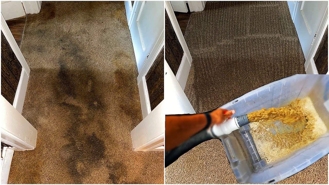 How To Clean Badly Soiled Carpet