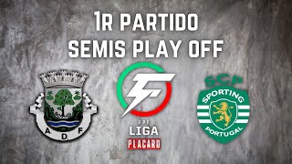 AD FUNDAO 4-6 SPORTING CP | HIGHLIGHTS 1R PARTIDO SEMIFINALES PLAY-OFF | LIGA PLACARD 21/22