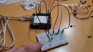 Project 8A - Tilt Sensor Demonstration