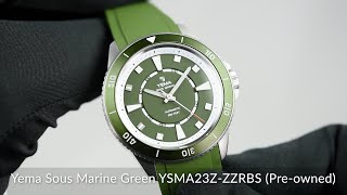 Yema Sous Marine Green YSMA23Z-ZZRBS (Pre-owned)