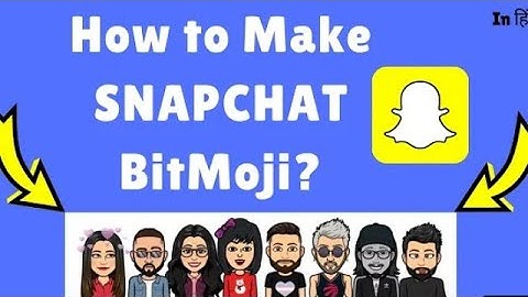 Create Snapchat Bitmoji with Selfie/Camera👼🧛