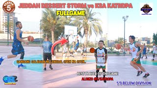 KSA Katropa vs Jeddah Dessert Storm Full Game 5'9 BD|SEASON 5 JPBL morning league|July 07,2023