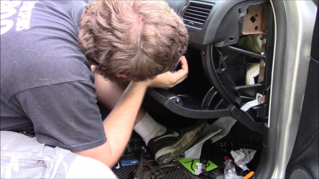 How to Change and Upgrade an MK4 Volkswagen Glovebox YouTube