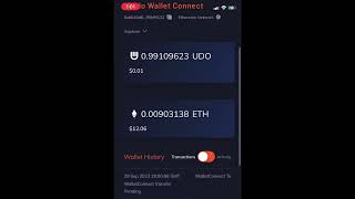 How to use Wallet Connect on Unido screenshot 5
