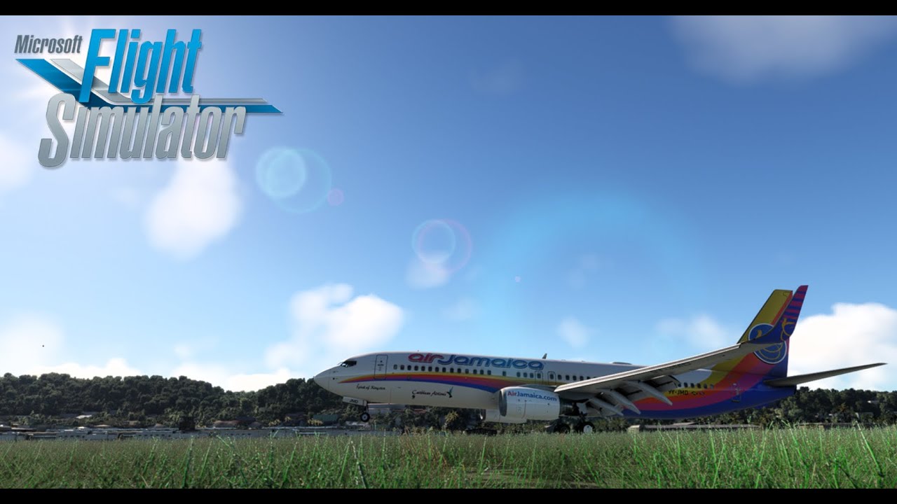 MSFS| Montego Bay Jamaica Landing| PMDG 737 - YouTube