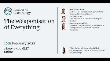 Weaponisation of Everything