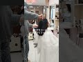 インド人のお客様 ヘアカットとブロー