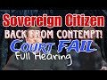 Sovereign Citizen After Contempt in Michigan Court FAIL 3