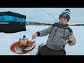 How I Cook Fish While Ice Fishing (CATCH N' COOK)