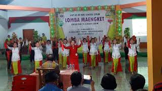 Tarian MAENGKET WKI GMIM BETHEL WINANGUN