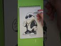 Let's Draw and Color Cangster Footera Criminalera. #shorts #art #colors #drawing