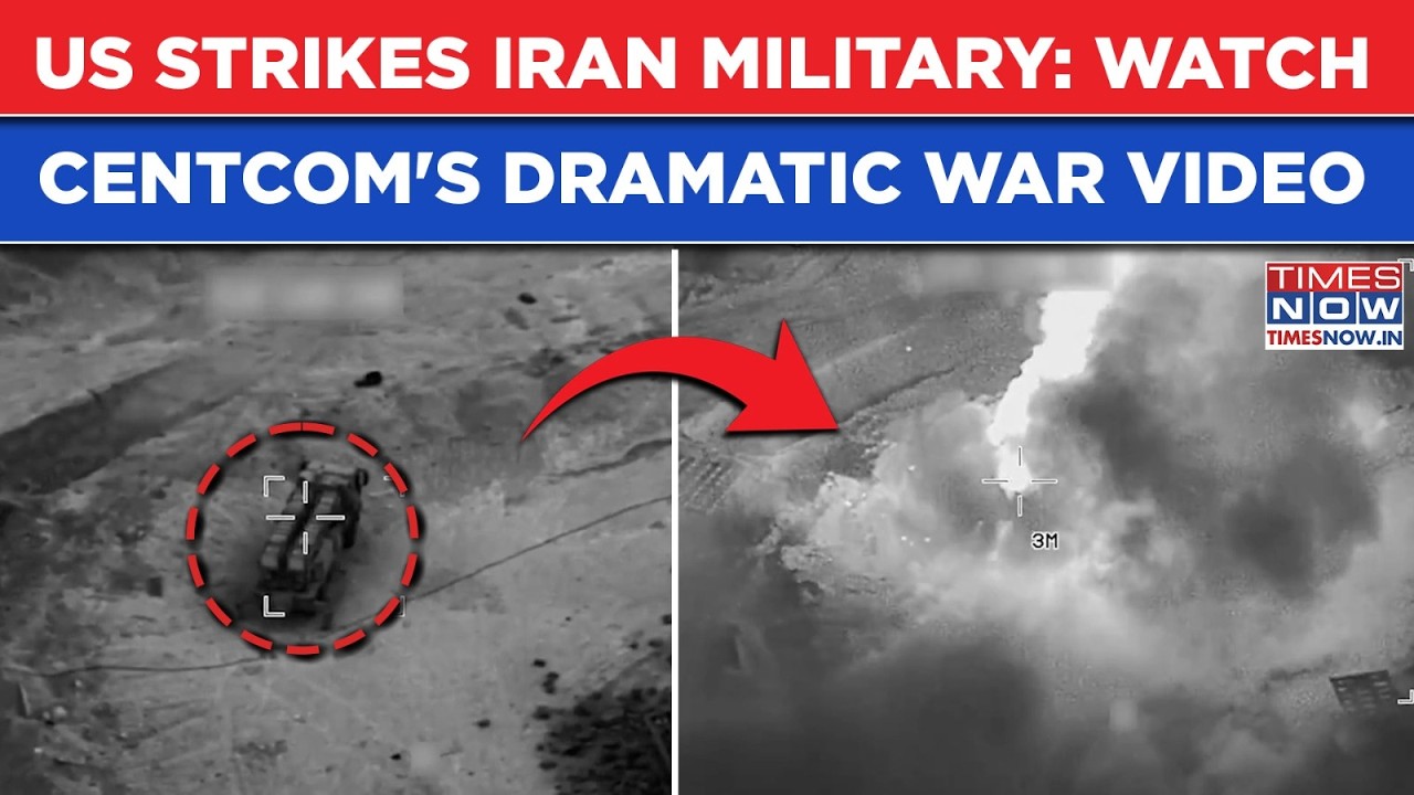 US Blows Up Iran Military Assets: CENTCOM'S Dramatic War Video As Israel, Trump Forces Turn Up Heat