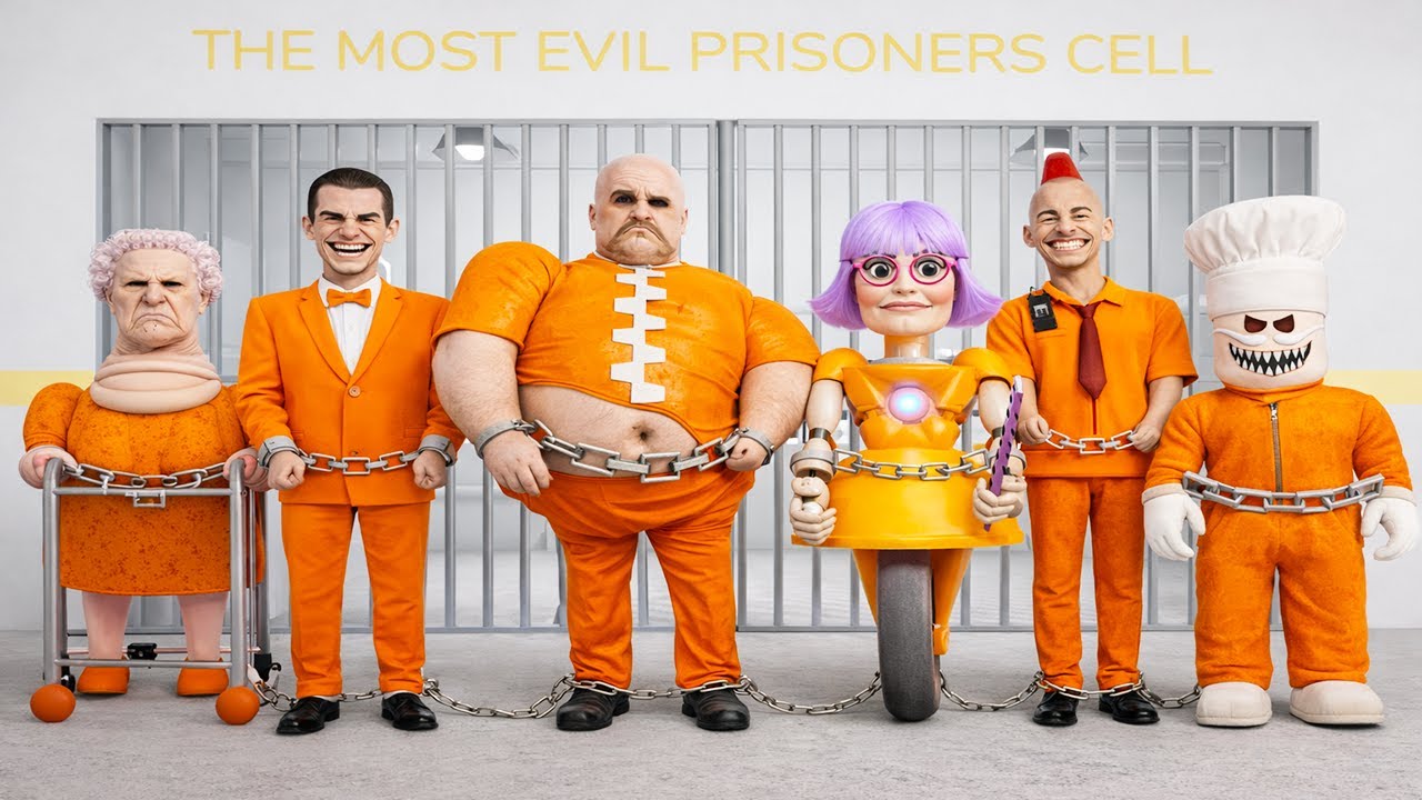 All Morphs in Real Life Roblox Prisoner Barry Prison Run Great school Grumpy Gran Papa Piza Mr Funny