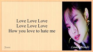 Blackpink Love To Hate Me Easy Lyrics