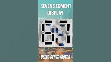 DIY Seven Segment Display Using Servo Motors | Evolve Robotics DIY Series