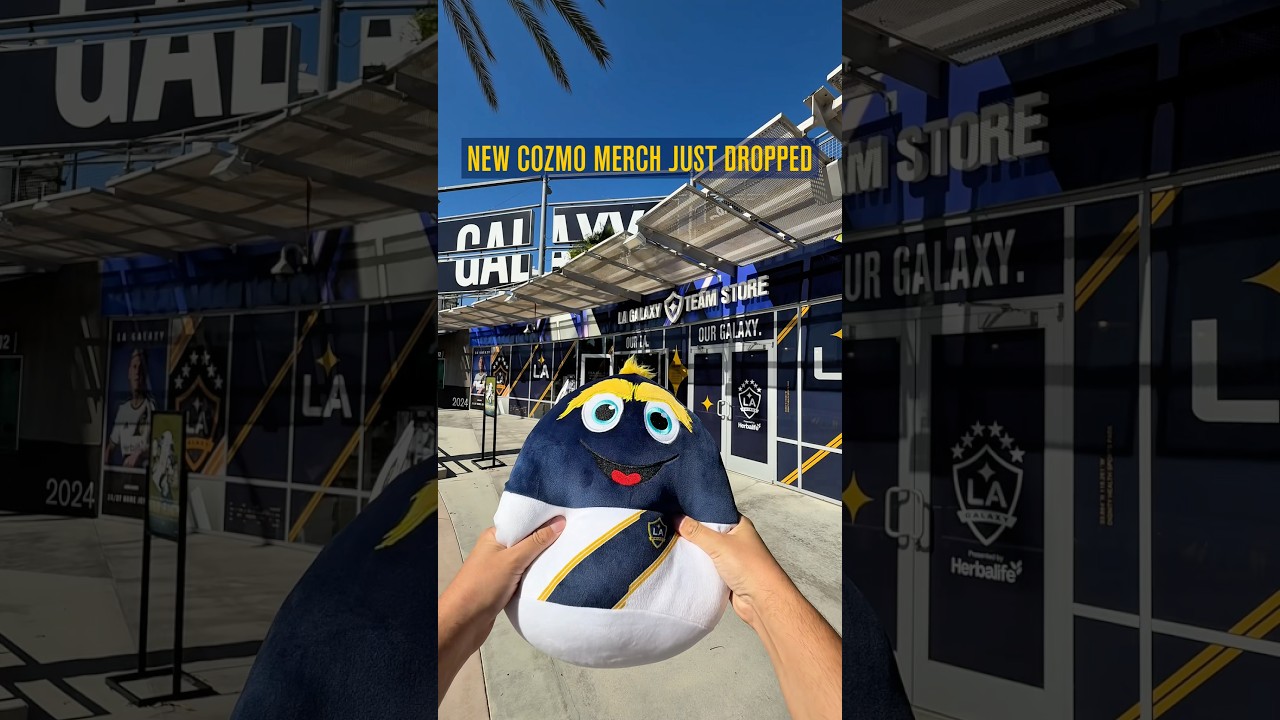 New COZMO Merch Just Landed! 🛸 #lagalaxy #mls