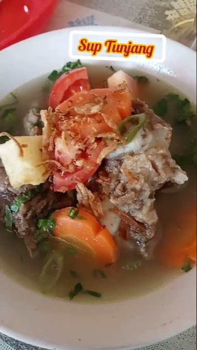 SOP TUNJANG SAPI | SOP TULANG SAPI #shorts