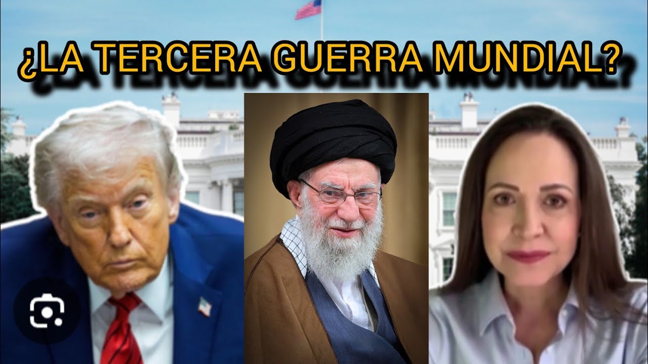 Trump abortó ayer in extremis un ataque a Irán y ha recibido hoy a María Corina Machado 