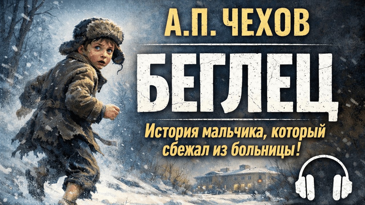 Беглец | А.П. Чехов | История мальчика, который сбежал из больницы | Аудиорассказ