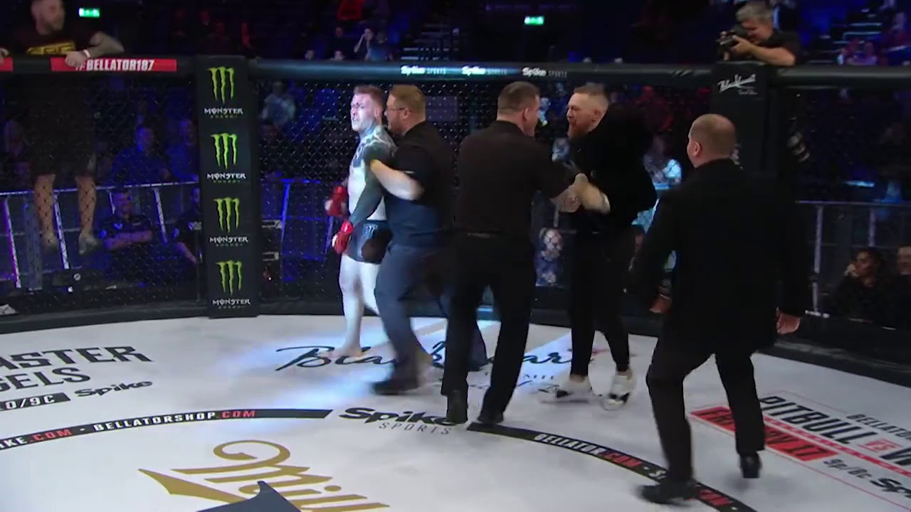 Конор МакГрегор vs Судья BELLATOR 187